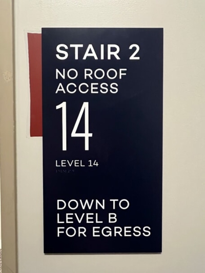 ADA Signage Photo